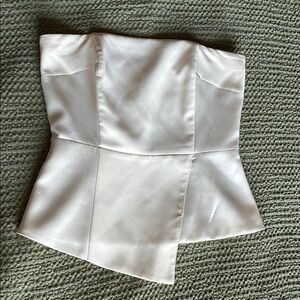 White House Black Market Strapless Top